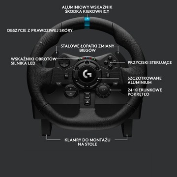 Рулевое колесо LOGITECH G923 для ПК PS4