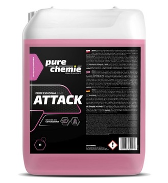 Pure Chemie Attack 5L - Uniwersalny Koncentrat Do Prania Tapicerki I Pasów