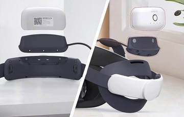 BOBOVR STACJA DOKUJĄCA NAKŁADKA Z AKUMULATOREM DO GOGLI VR M1 / M2 PLUS