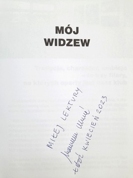 Автограф My Widzew 100 выдающихся футболистов РТС