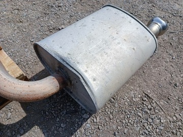 Глушитель глушителя выхлопной системы Ford Mustang 2.3 2015-