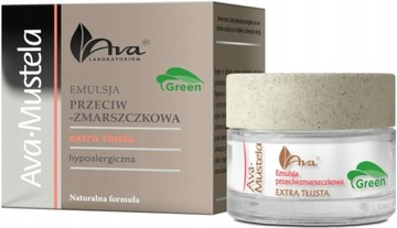 AVA MUSTELA Emulsja Przeciwzmarszczkowa Tłusta