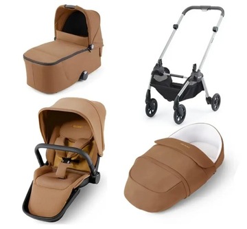 Wózek dziecięcy 3w1 Recaro Sadena spacerówka + gondola + lekka gondola
