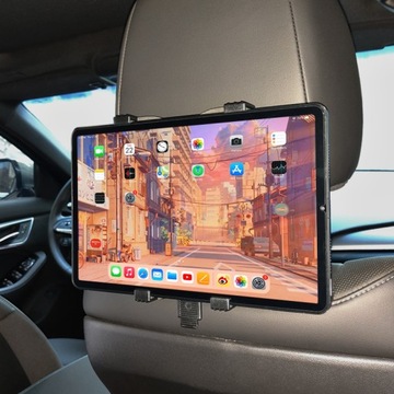 АВТОМОБИЛЬНЫЙ ДЕРЖАТЕЛЬ ДЛЯ ПЛАНШЕТА, ПОДГОЛОВНИК, ВРАЩЕНИЕ НА 360 ГОДОВ