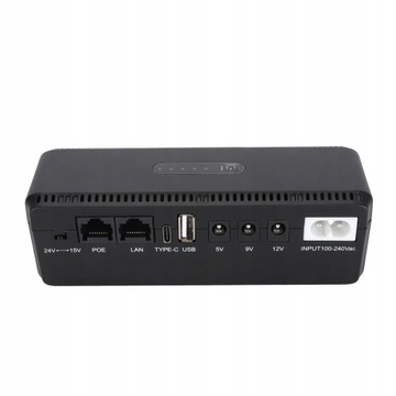 8800mAh UPS Zasilanie awaryjne POE 15V 24V Po