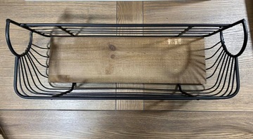 PÓŁKA METAL DREWNO LOFT RETRO VINTAGE DONICZKA XL