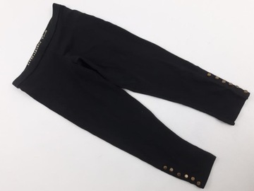 RIVER ISLAND bawełniane LEGGINSY basic _ 36