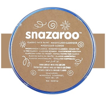 Farba do twarzy i ciała Snazaroo 18 ml BEŻOWY Barely Beige
