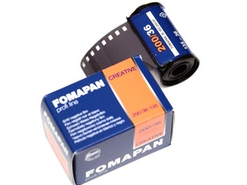 Fomapan 200/36 негативная пленка Ч/Б пленка