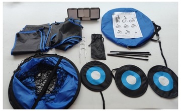 ПОРТАТИВНЫЕ ФУТБОЛЬНЫЕ ВОРОТА ДЛЯ ДЕТЕЙ, СКЛАДНЫЕ 4 В 1, ДЛЯ САДА 120*80*80 СМ