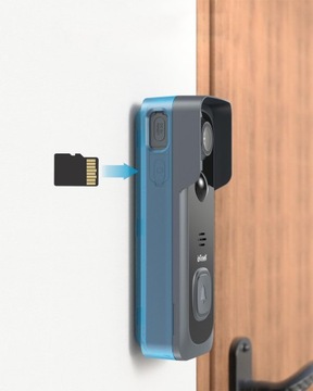 DZWONEK BEZPRZEWODOWY KAMERA WIDEO DOMOFON 3MP 1296P DWUKIERUNKOWA ROZMOWA