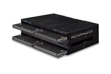 ICY DOCK flexiDOCK MB024SP-B Корпус/док-станция 4x 2,5