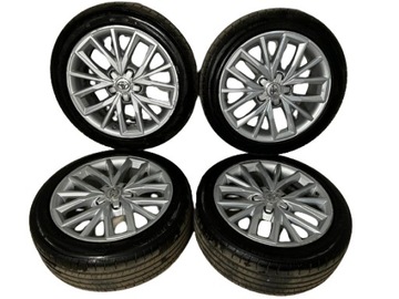 COROLLA E21 KOŁA FELGI ALUMINIOWE Z CZUJNIKAMI OPONY 225/45R17 KOMPLET