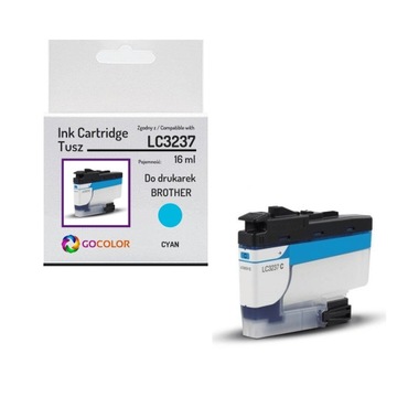 100% NEW Tusz do BROTHER LC-3237C do drukarki MFC-J6945DW
