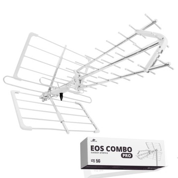Antena naziemna DVB-T/T2 Spacetronik EOS PRO COMBO MUX-1,2,3,6 MUX-8 T-DAB+