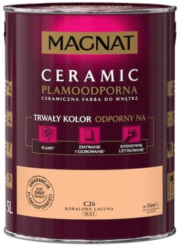FARBA MAGNAT CERAMIC 5L KORALOWA LAGUNA