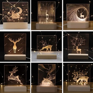 Подсветка светодиодного дисплея прямоугольная - 15 см - 2 шт.