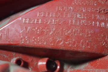 PEUGEOT 207 CC SVĚTLO LEVÝ ZADNÍ (S2088)