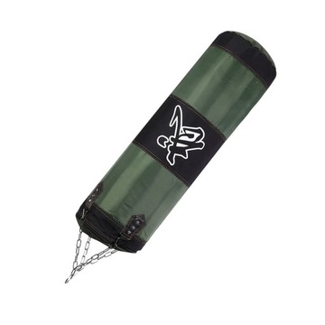 Pusty trening bokserski kopnięcie worek z