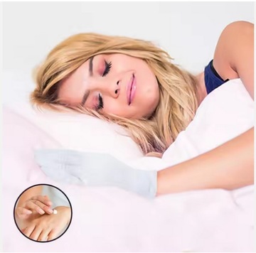 Хлопковые ПЕРЧАТКИ для косметических вечеров + НОСКИ для кремовых процедур.