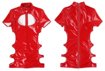 ЖЕНСКИЙ КОСТЮМ КРАСНОЕ ПЛАТЬЕ МИНИ ПЛАТЬЕ 3XL