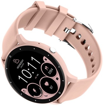 DAMSKI SMARTWATCH RUBICON RNCF16 SMARUB265 ROZMOWY TRENING SEN SMS PULS BOX