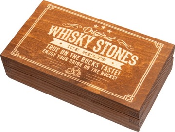 KAMIENIE LODOWE KAMIENNE KOSTKI WHISKY STONES