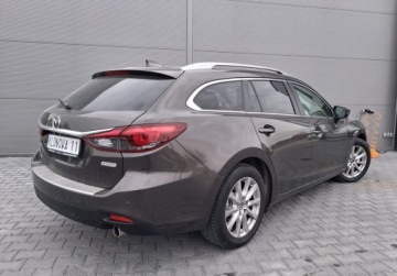 Mazda 6 III Kombi Facelifting 2.2 SKYACTIV-D I-ELOOP 175KM 2016 Mazda 6 bezwypadek-jak noweserwis aso 2.2 Diesel 175KM, zdjęcie 3