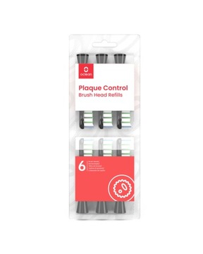 Oclean Plague Control Główka szczoteczki B06 Czarna 6 szt. Końcówek