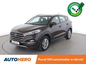 Hyundai Tucson III SUV 1.6 GDI 132KM 2016 Hyundai Tucson PDC grzane fotele navi bluetooth