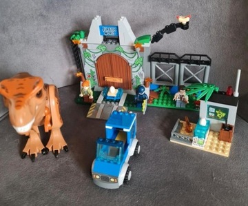 LEGO JURRASIC WORLD 10758 T.Rex na Wolności !!!