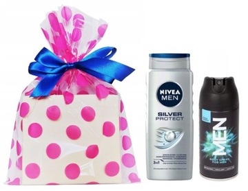 Nivea Men zestaw prezentowy kosmetyków dla Niego męski Silver Protect
