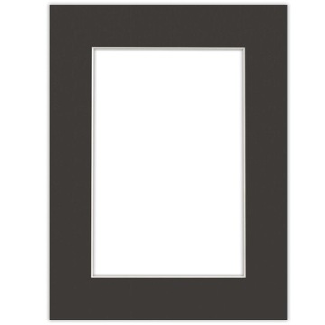 Passepartout 30x40 (21x30) CZARNE BLACK