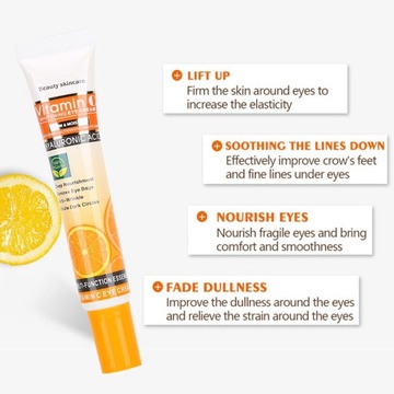 2шт 25мл крем для глаз с витамином С для удаления темных кругов