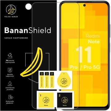 Szkło hartowane 9H BananShield do Xiaomi Redmi Note 11 Pro / 11 Pro 5G