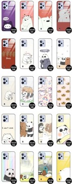 Стеклянный чехол для REALME C31 We Bare Bears Лучшие дизайны