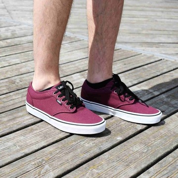 Trampki męskie buty old skool VANS ATWOOD bordowe VN000TUY8J3 43