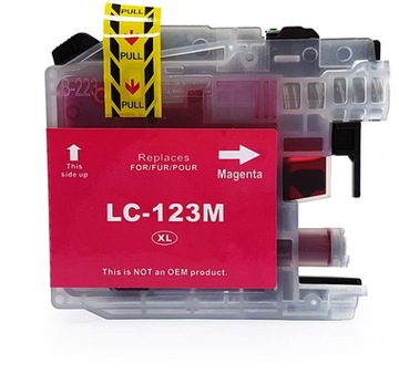 TUSZ DO DRUKARKI BROTHER DCP-J132W DCP-J152W DCP-J552 DCP-J752 J4110 LC123