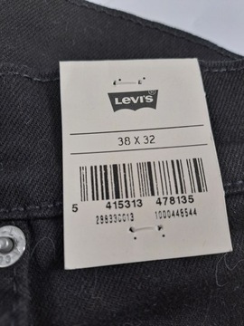 LEVI'S 512 SPODNIE JEANSOWE MĘSKIE | Rozmiar 38/32