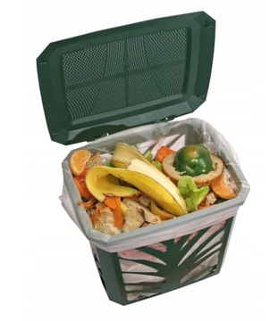 Мусорное ведро, зеленые отходы, биоконтейнер, пилинги