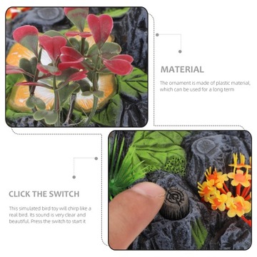 Пение птиц Внешний дизайн Звукоактивируемый сад