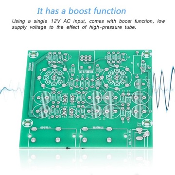 Ламповый предусилитель 6j-i с электронной лампой, стереофонический предусилитель желчи, буфер effe