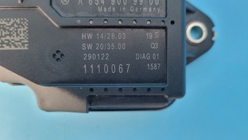 MERCEDES W177 A180 22 года РЕЛЕ МОДУЛЬ СВЕЧ НА ЗАПАЛ A6549009900