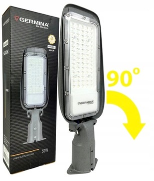 Lampa uliczna LED 50W 5000K 5000lm IP65 GERMINA