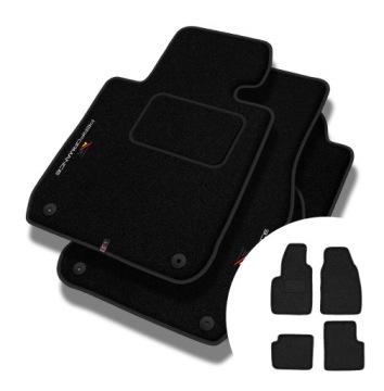 Velurové koberce Performance pro Fiat 500 od roku 2020