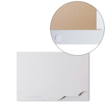 Teczka na zdjęcia odbitki 10x15 biała eco Folder Opakowanie na fotografie