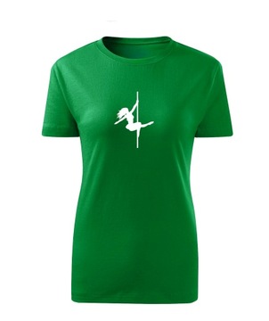 Koszulka T-shirt TANIEC NA RURZE POLE DANCE POWIETRZNA TANCERKA damska