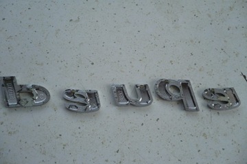 FIAT PANDA II 2003-12 ZNAK NÁPIS ZADNÍ VÍKO KUFRU