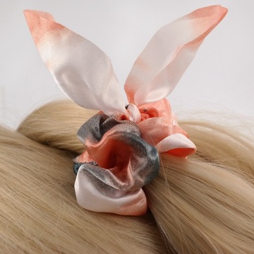 GUMKA DO WŁOSÓW SCRUNCHIES OWIJKA KOKARDA