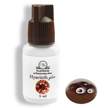 Klej do rzęs przedłużania rzęs PLATINUM HYACINTH 5ml szybko schnący